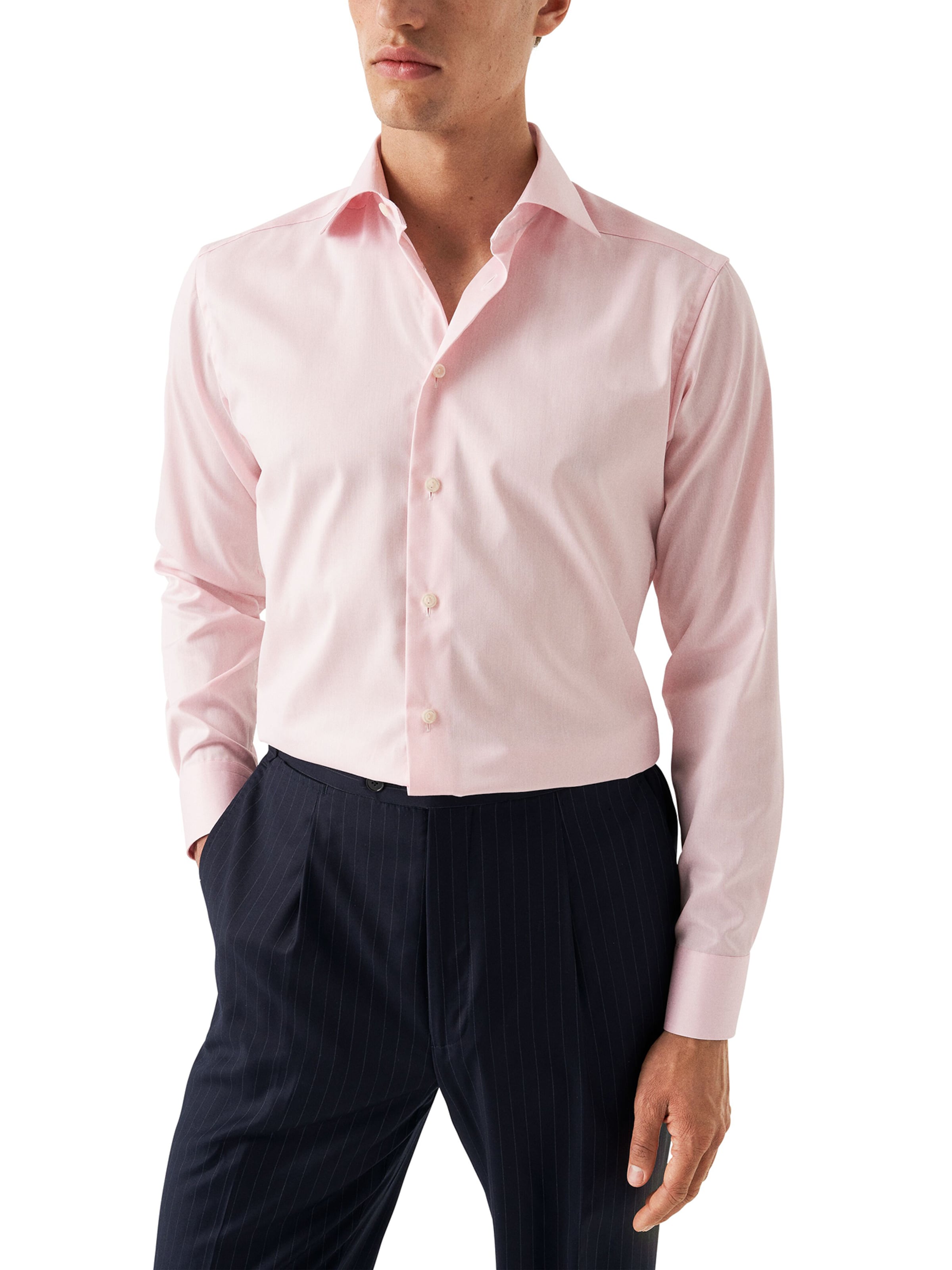 rožinė ETON Priglundantis modelis Marškiniai: priekis