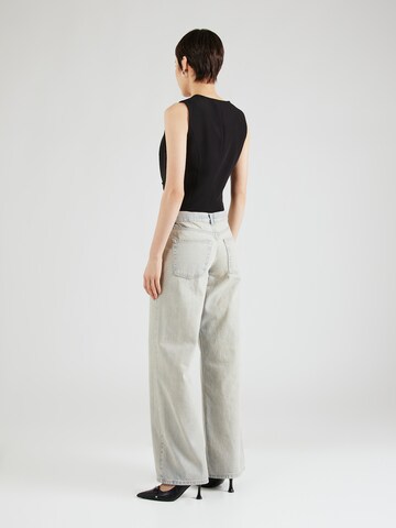 TOPSHOP Wide leg Jeans i blå