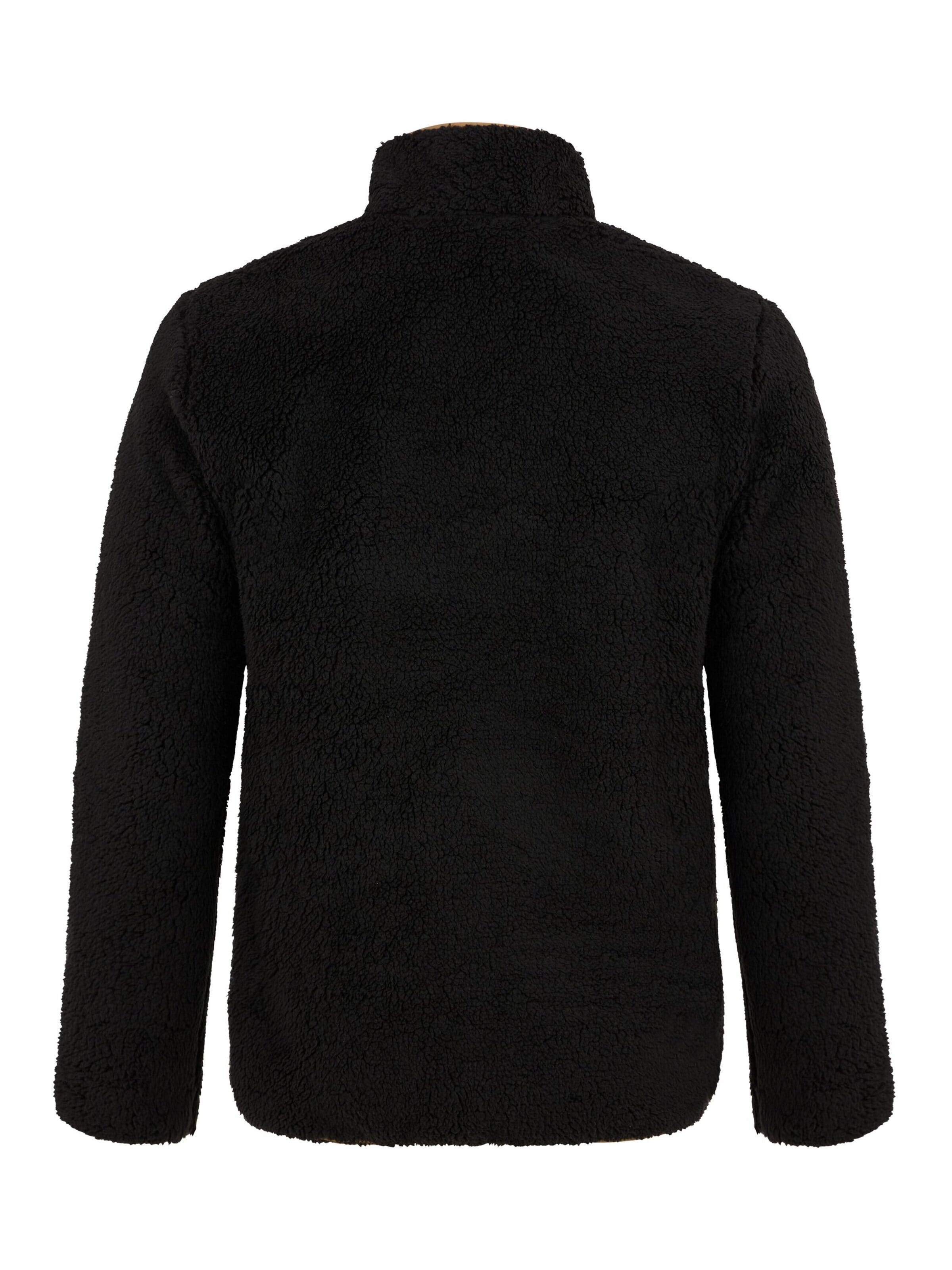 PROTEST Fleecejacke 'PRTTAVE'‌‌‌ in Schwarz
