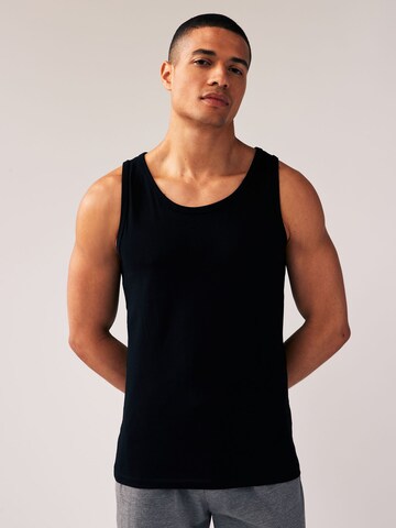 Maillot de corps Next en noir : devant