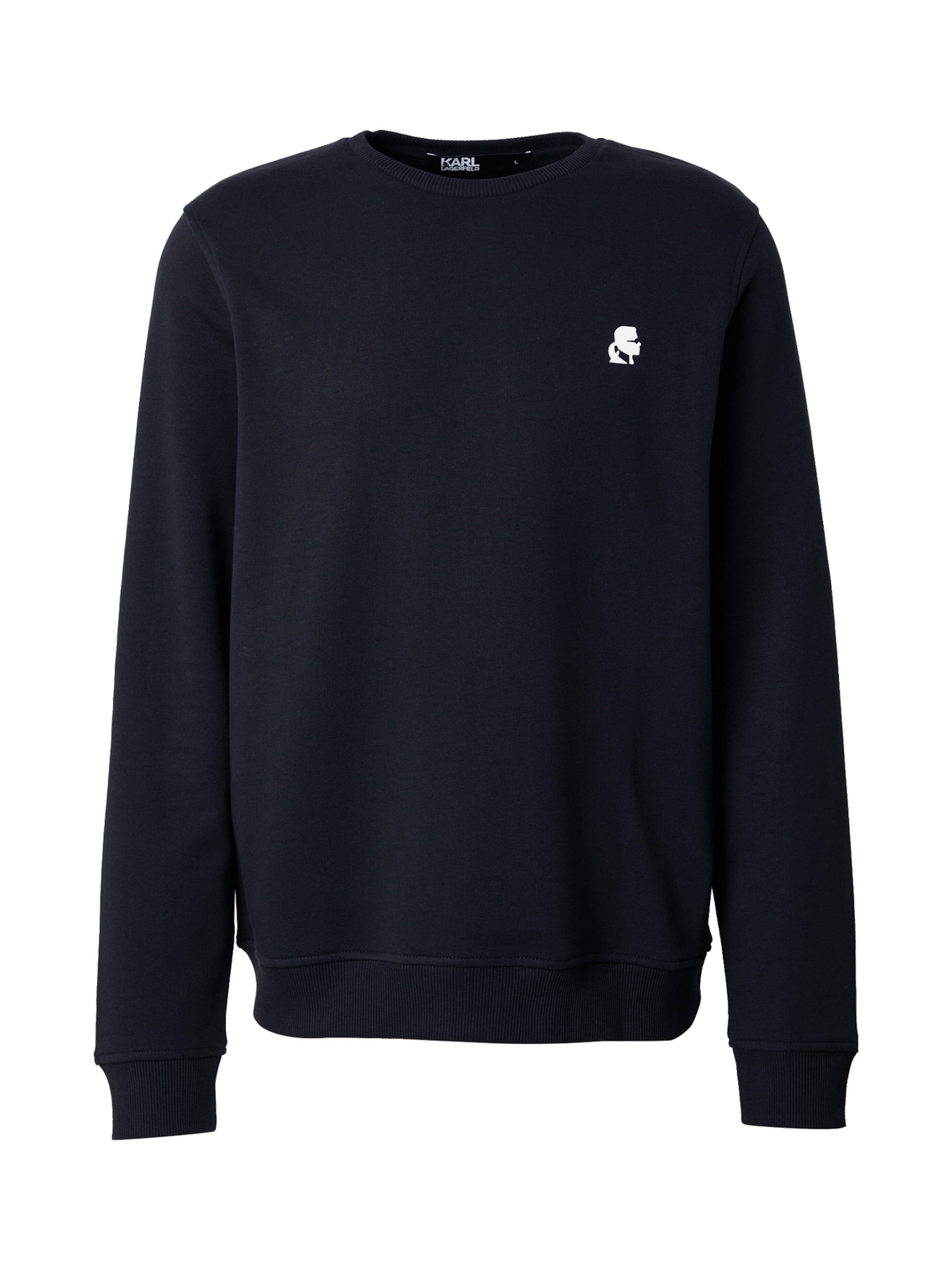 Karl Lagerfeld Μπλούζα φούτερ σε μπλε: μπροστά