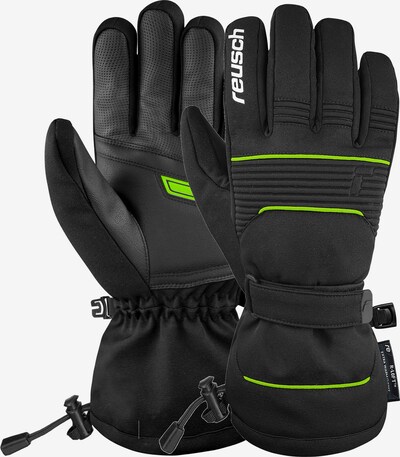 REUSCH Sporthandschoenen 'Crosby R-TEX® XT' in de kleur Neongroen / Zwart, Productweergave