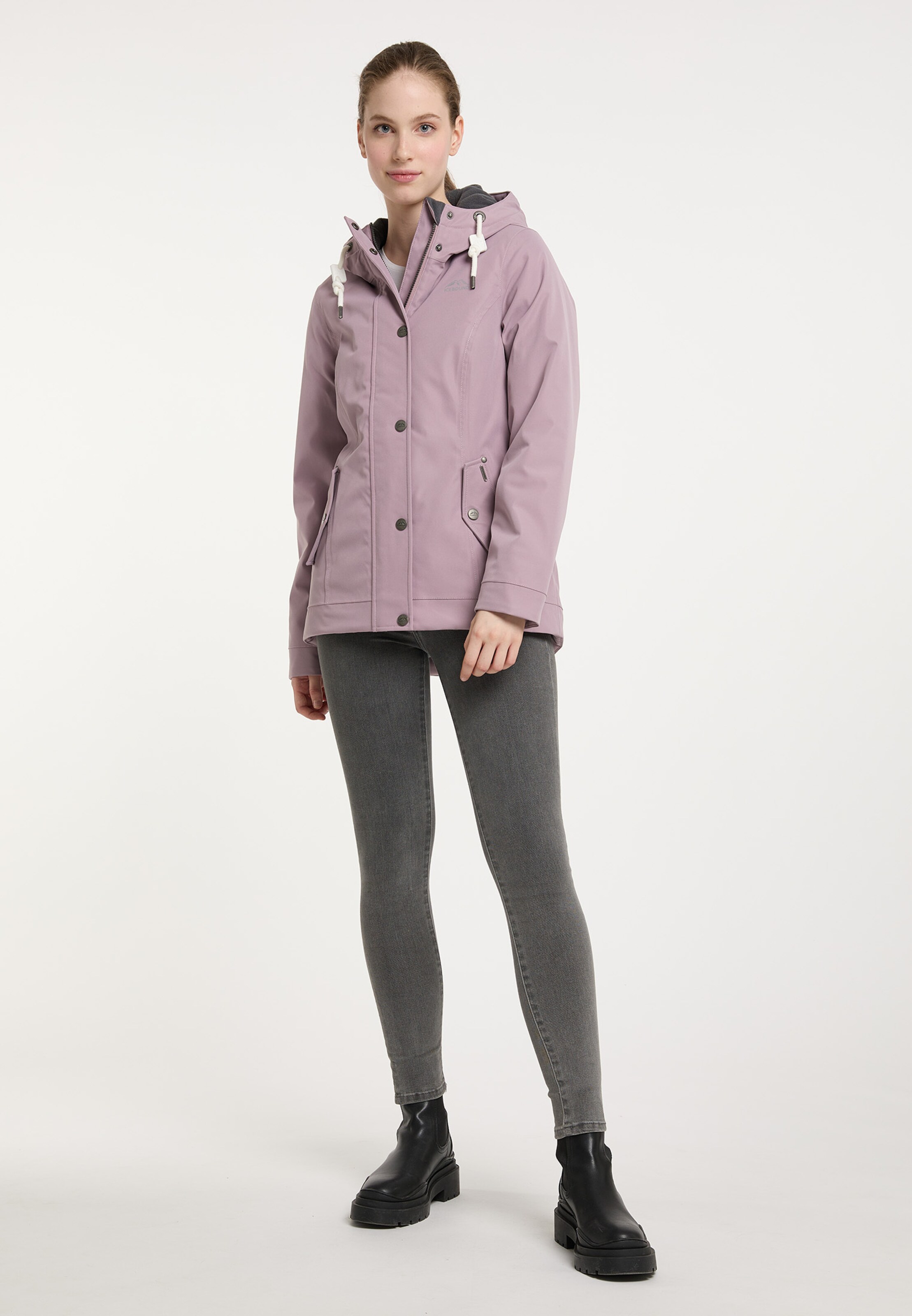 Yuka Weatherproof jacket in Purple