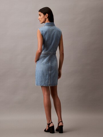Calvin Klein Jeans Shirt dress in Blue