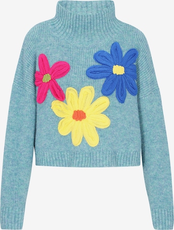 mėlyna IZIA Laisvas megztinis: priekis