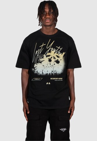 Lost Youth Shirt in Zwart: voorkant