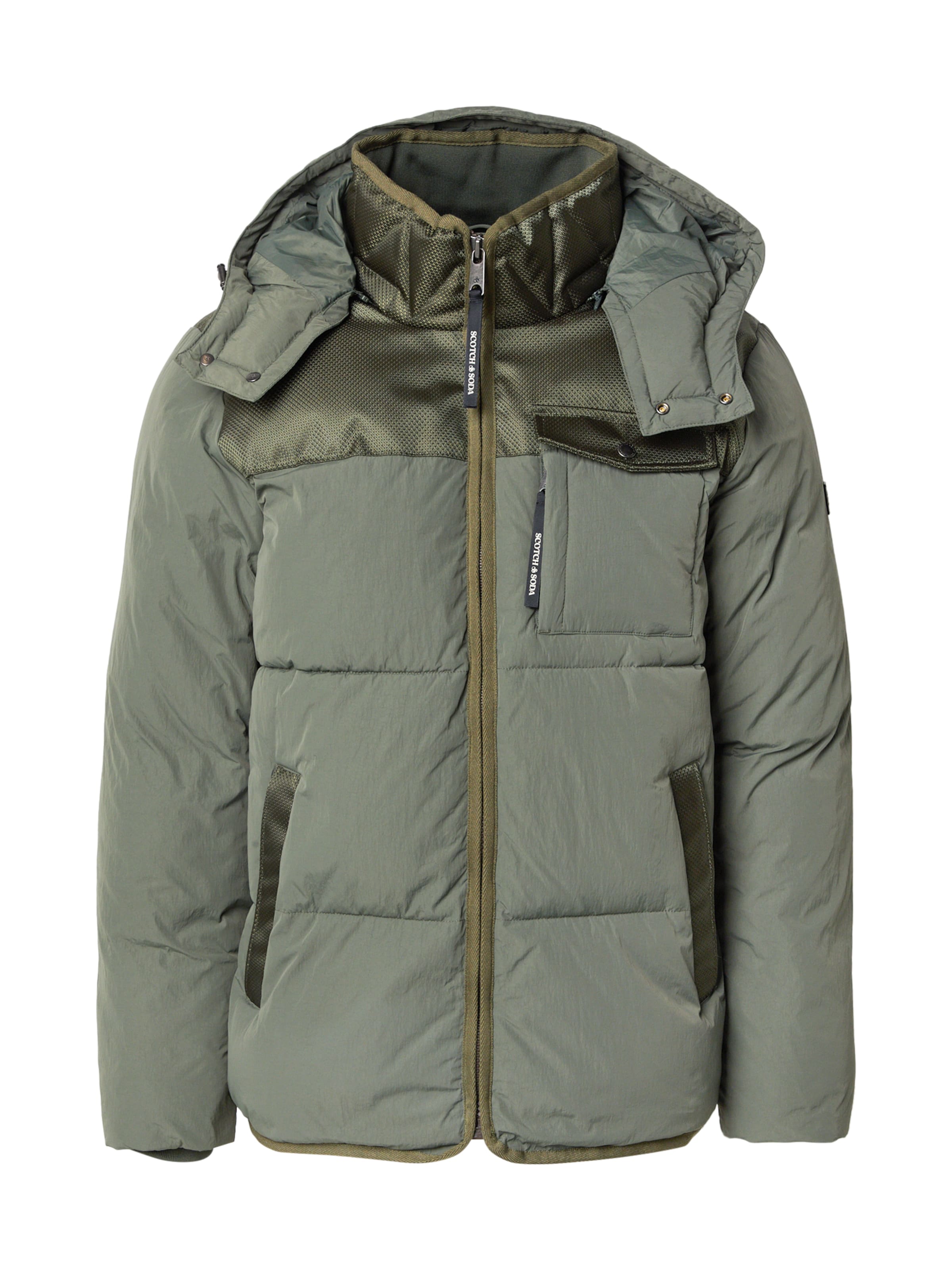 SCOTCH & SODA Vinterjacka i khaki, Produktvy