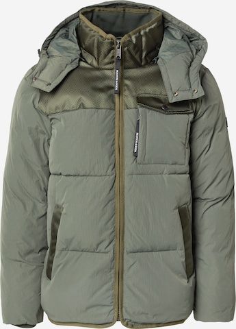 SCOTCH & SODA Зимняя куртка в Зеленый: спереди