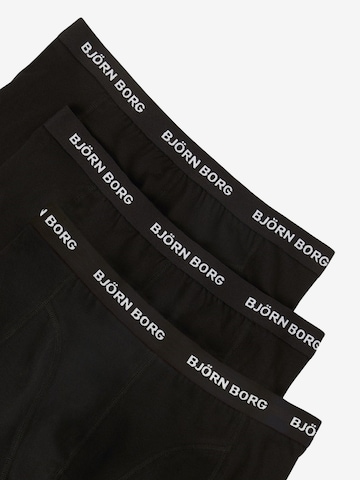 BJÖRN BORG Boxershorts 'Solid' in Zwart