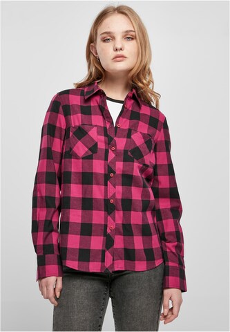 Urban Classics Bluse in Pink: Vorderseite