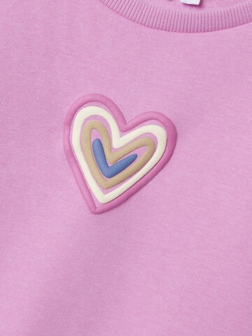NAME IT - Sudadera en rosa