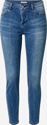 COMMA Slimfit Jeans in Blauw: voorkant