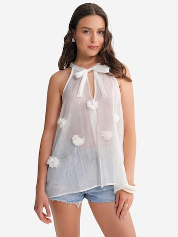 Haut MixRay en blanc : devant