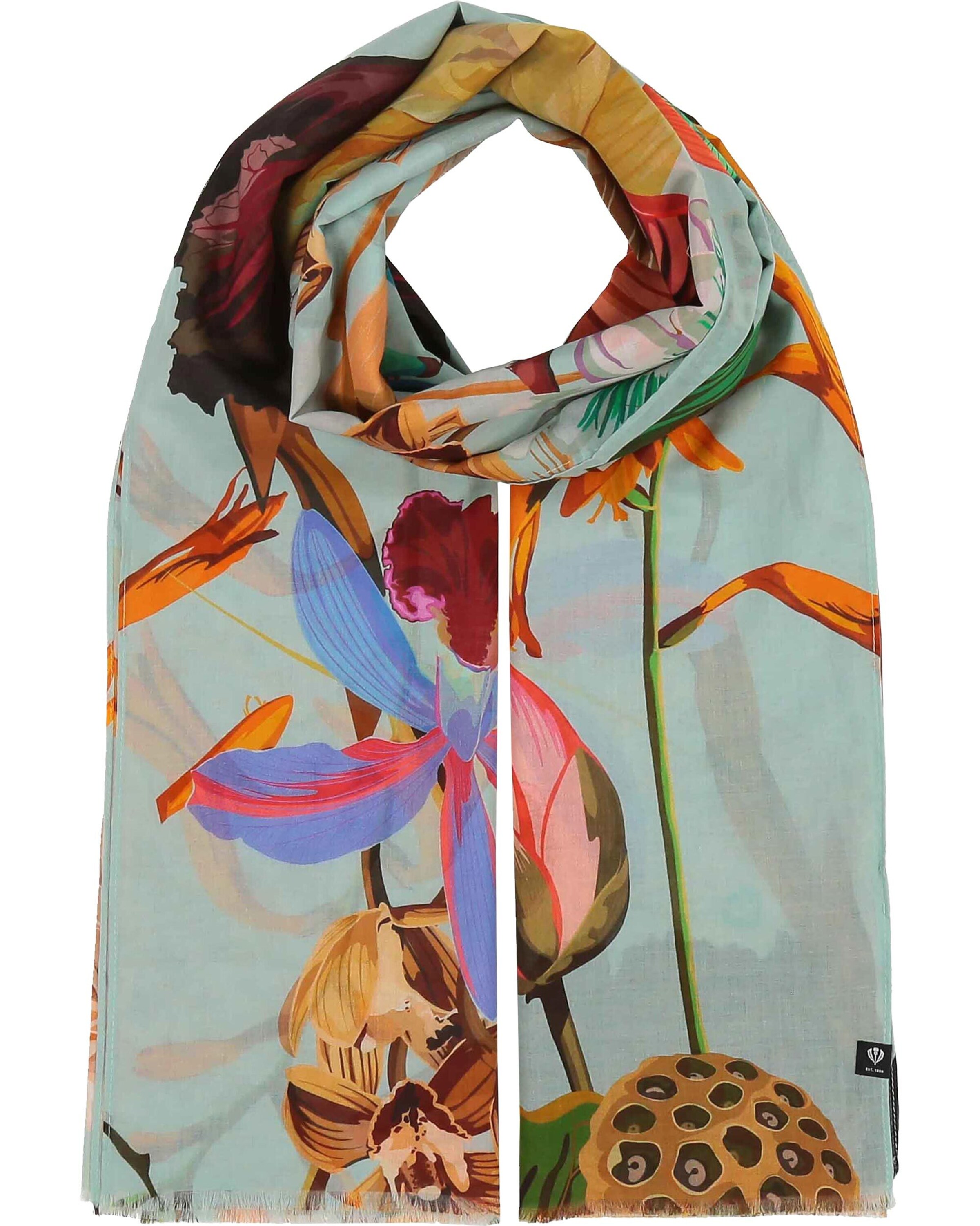 FRAAS Scarf in Blue: front