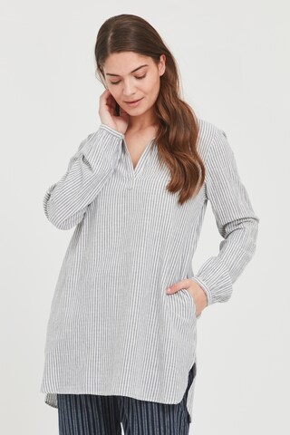 Fransa Tunic in Blue: front