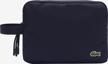 LACOSTE Toiletry bag in Blue: front