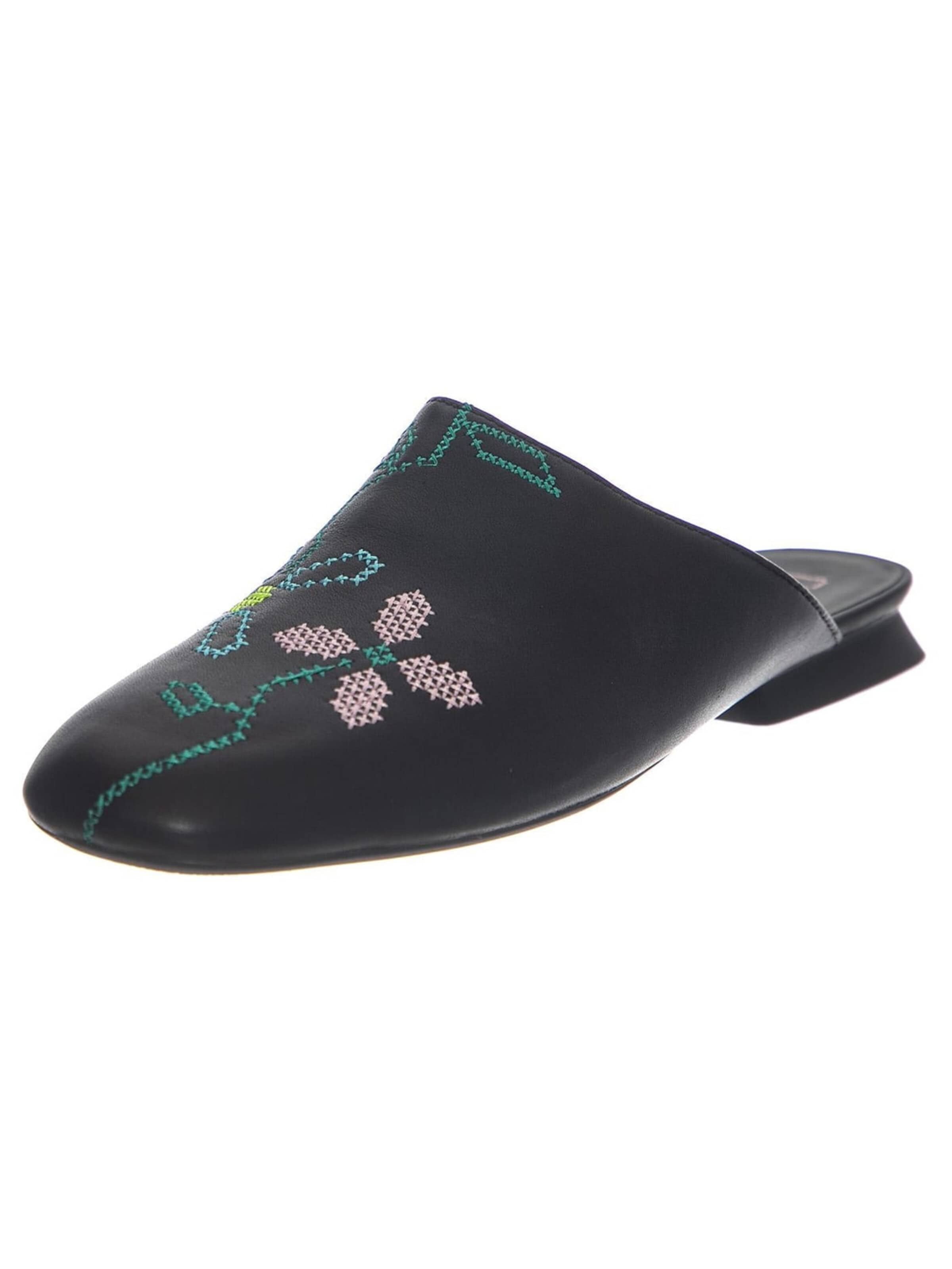 CAMPER Pantoletter 'Gobi Negro' i sort: forside