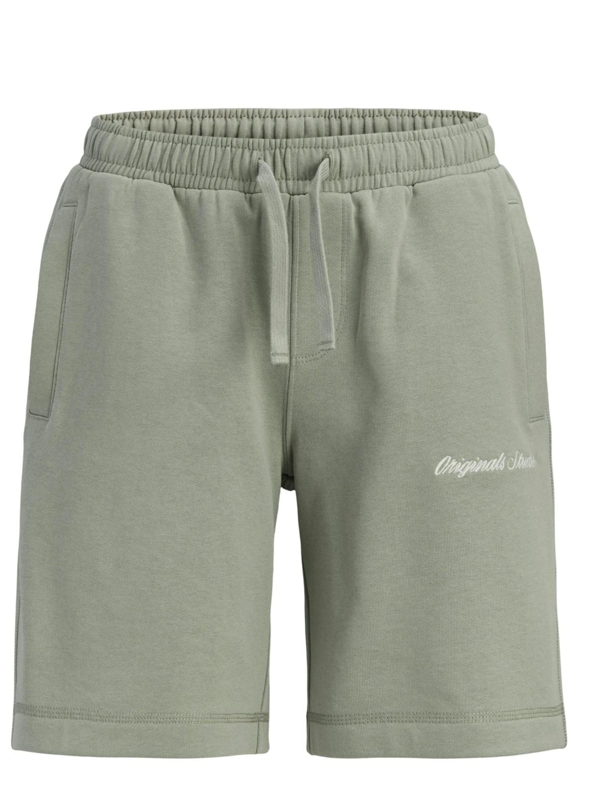 JACK & JONES Regular Broek in Groen: voorkant