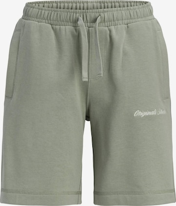JACK & JONES Regular Broek in Groen: voorkant