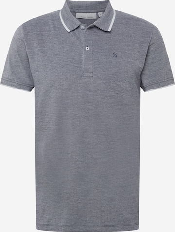 T-Shirt 'Tristan' Casual Friday en bleu : devant