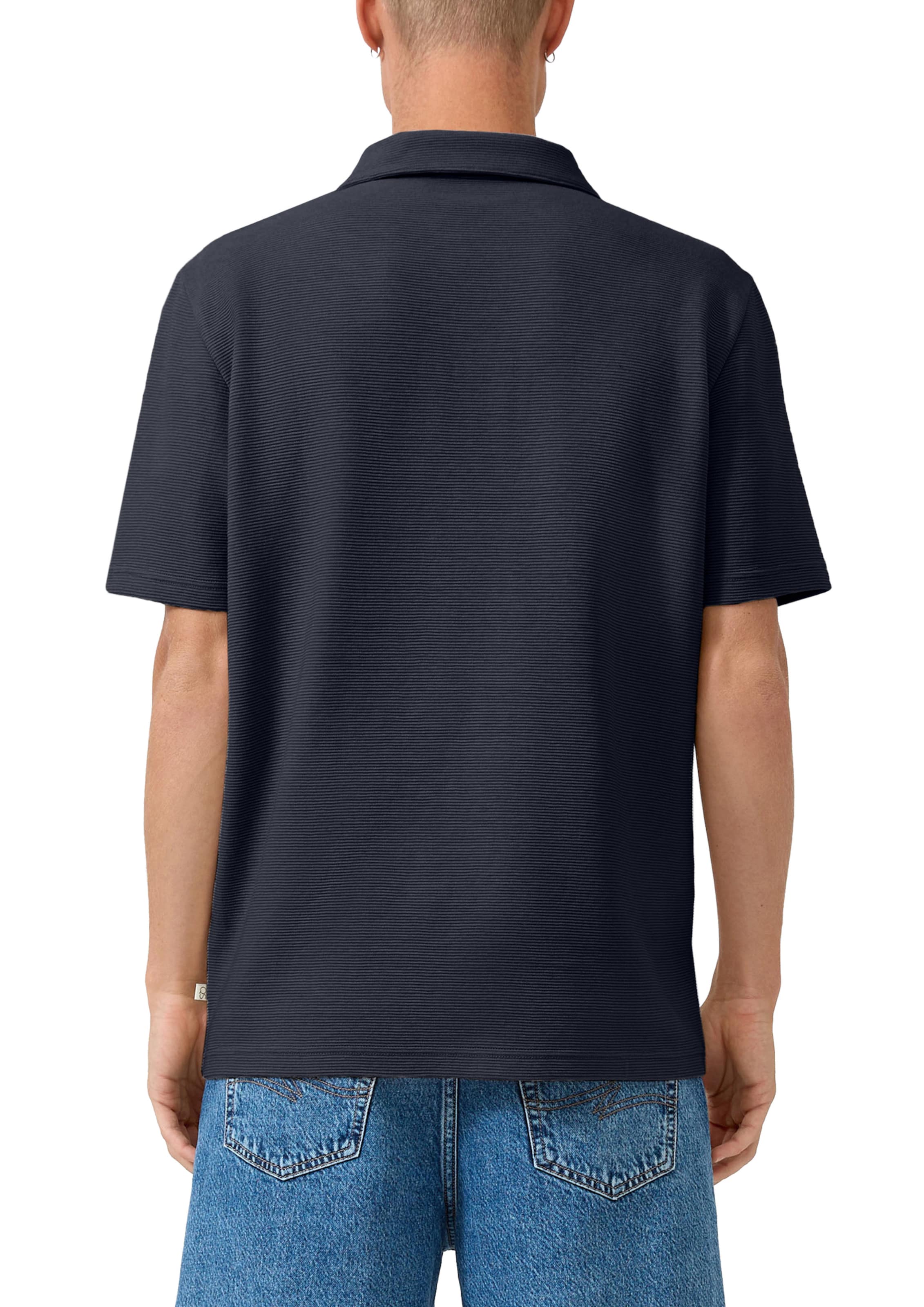 QS Polo-Shirt in Blau