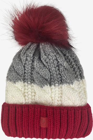 Kumixi Mütze 'Bommelmütze' in rot, Produktansicht