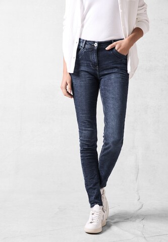CECIL Slimfit Jeans in Blau