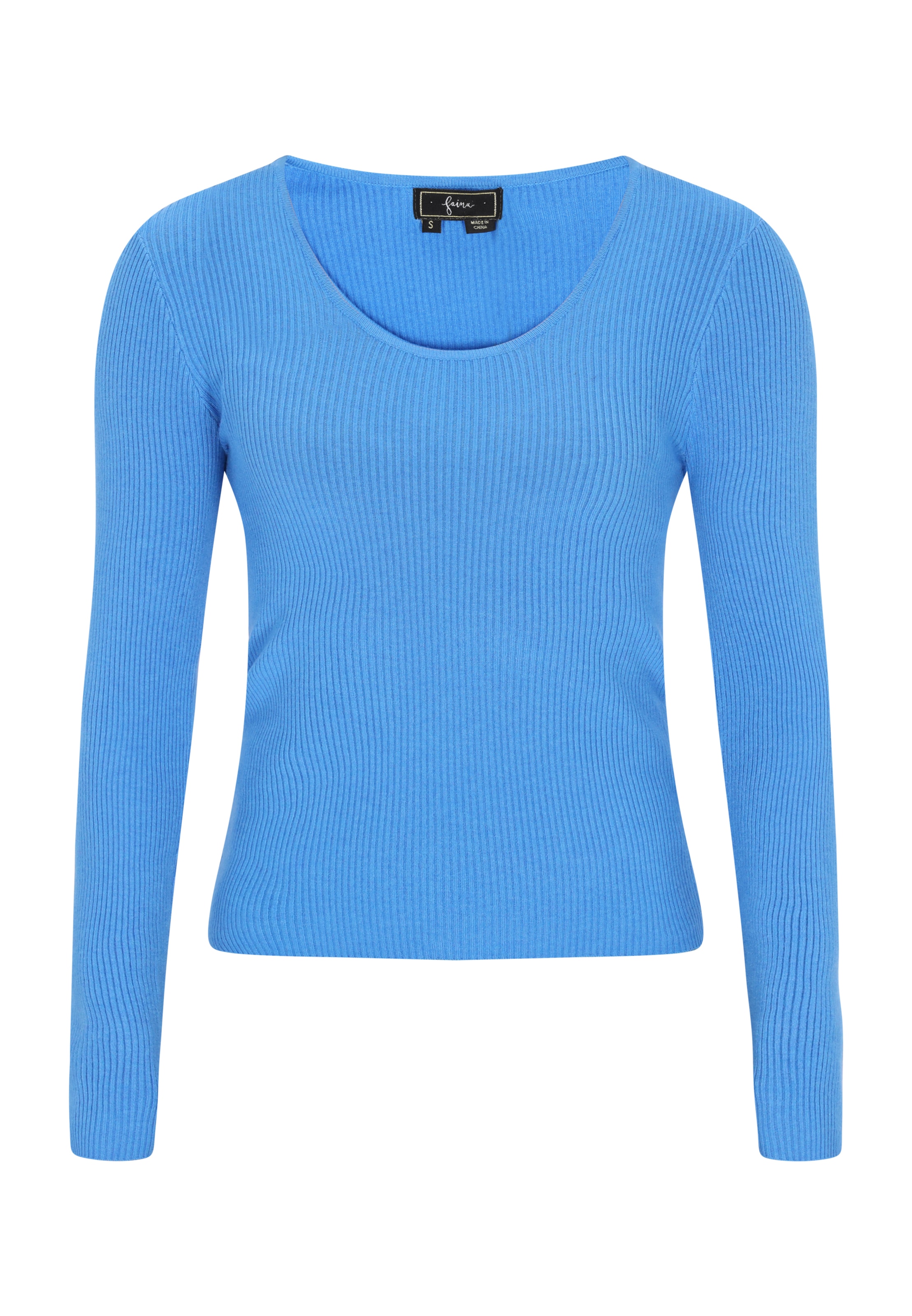 Pull-over 'Fashion Look' faina en bleu : devant