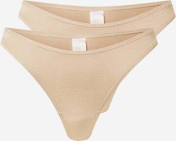 OW Collection Regular String 'HANNA' in Beige: voorkant