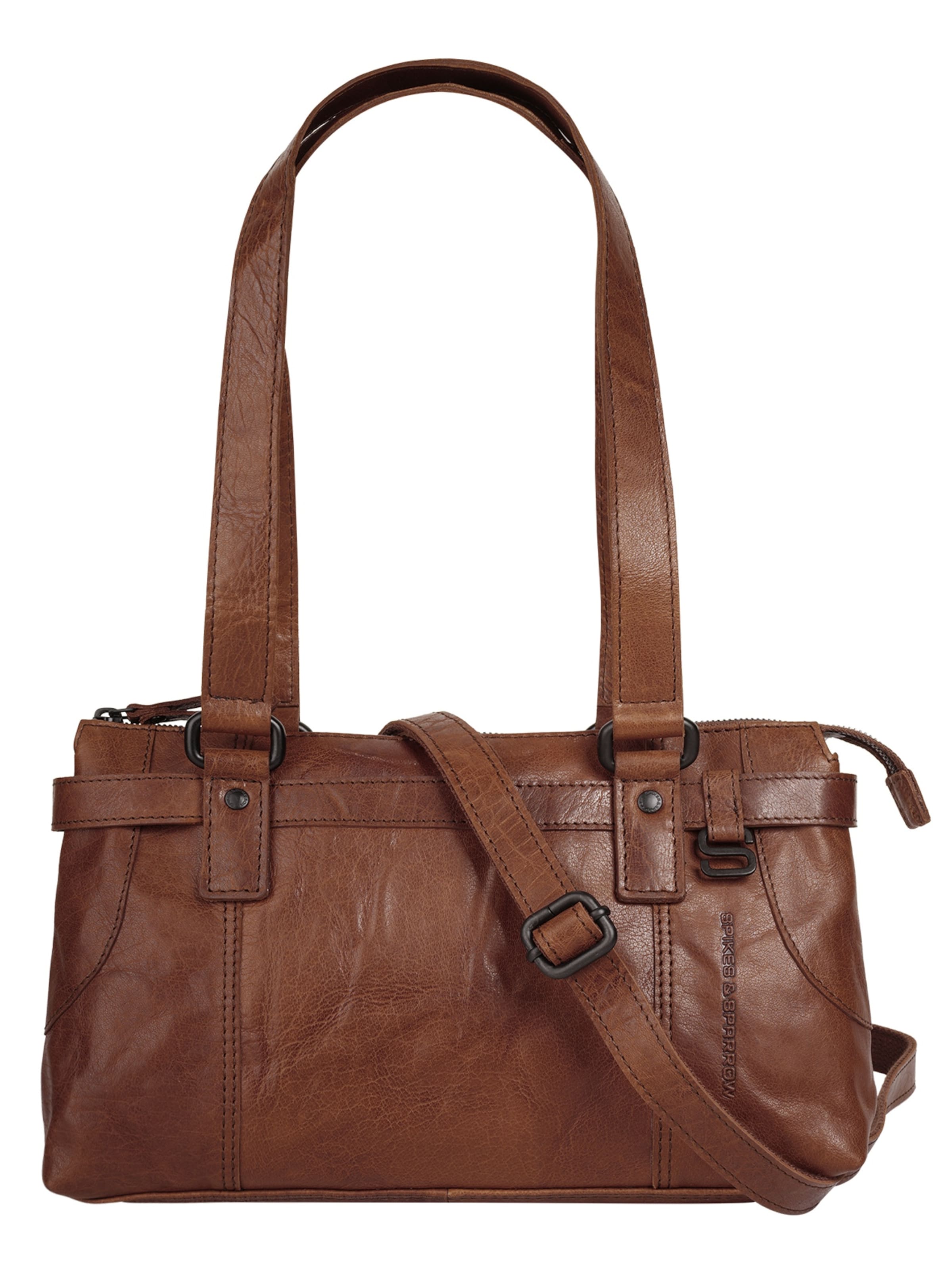 Spikes & Sparrow Handbag in Brown: front