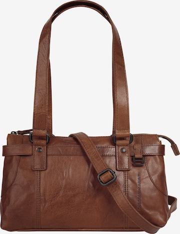 Spikes & Sparrow Handbag in Brown: front