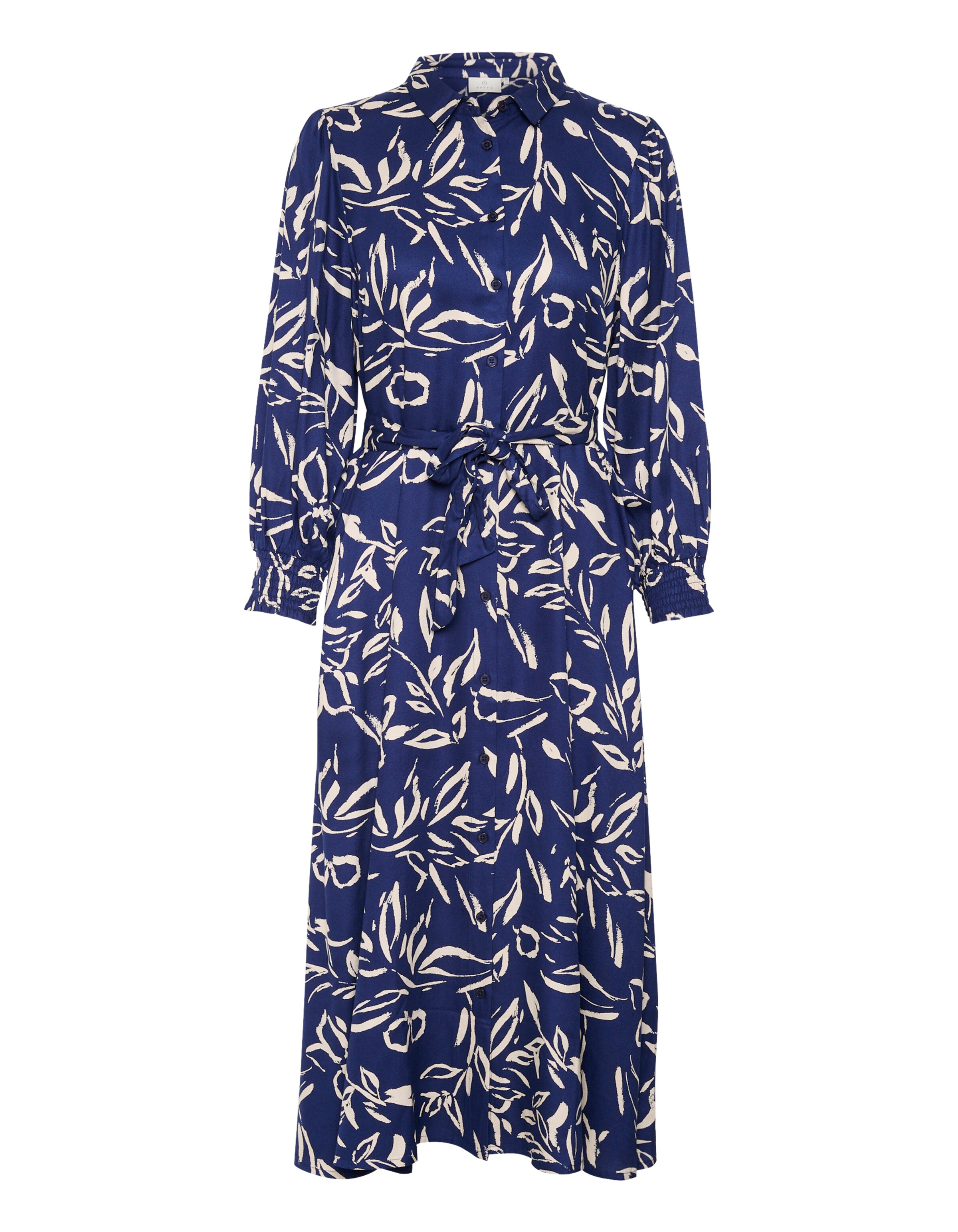 Kaffe Blousejurk 'Emina' in Blauw: voorkant