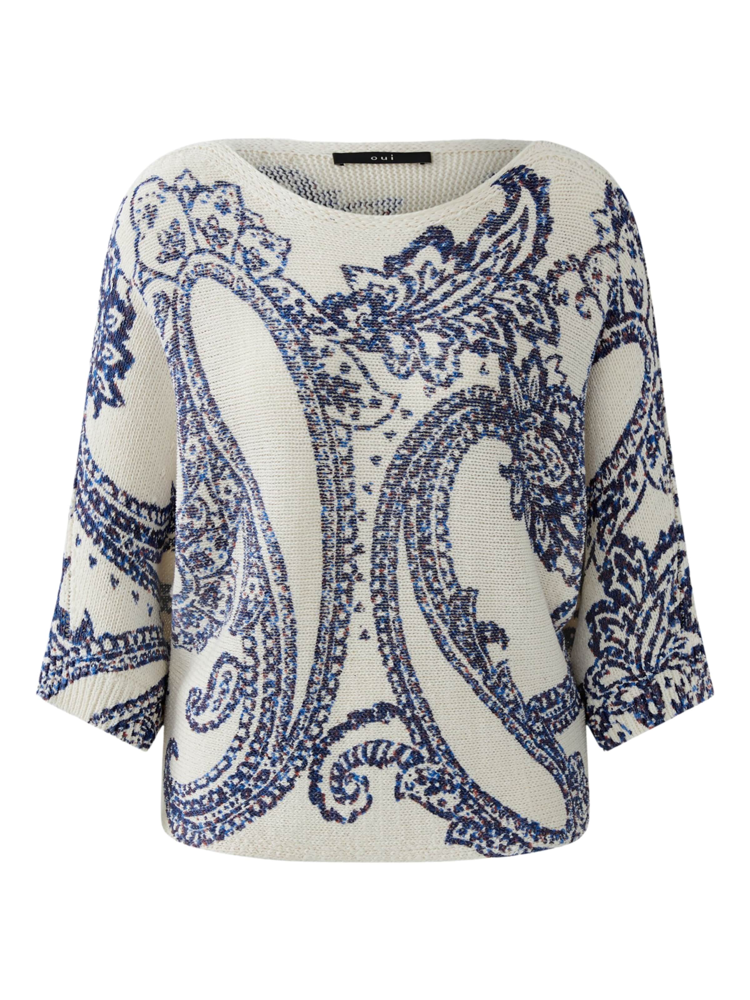 OUI Pullover in Weiß: Vorderseite