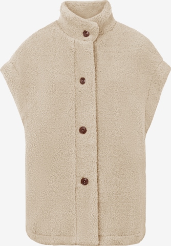 Imily Bela Brezrokavnik | bež barva: sprednja stran