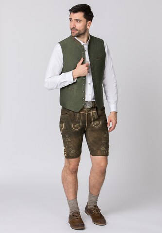 STOCKERPOINT Klederdracht gilet 'Hudson' in Groen