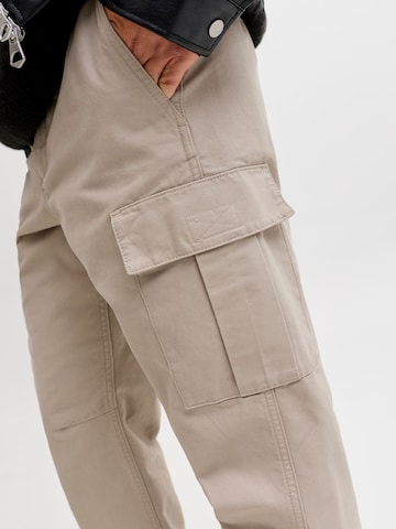 Loosefit Pantalon cargo JACK & JONES en beige