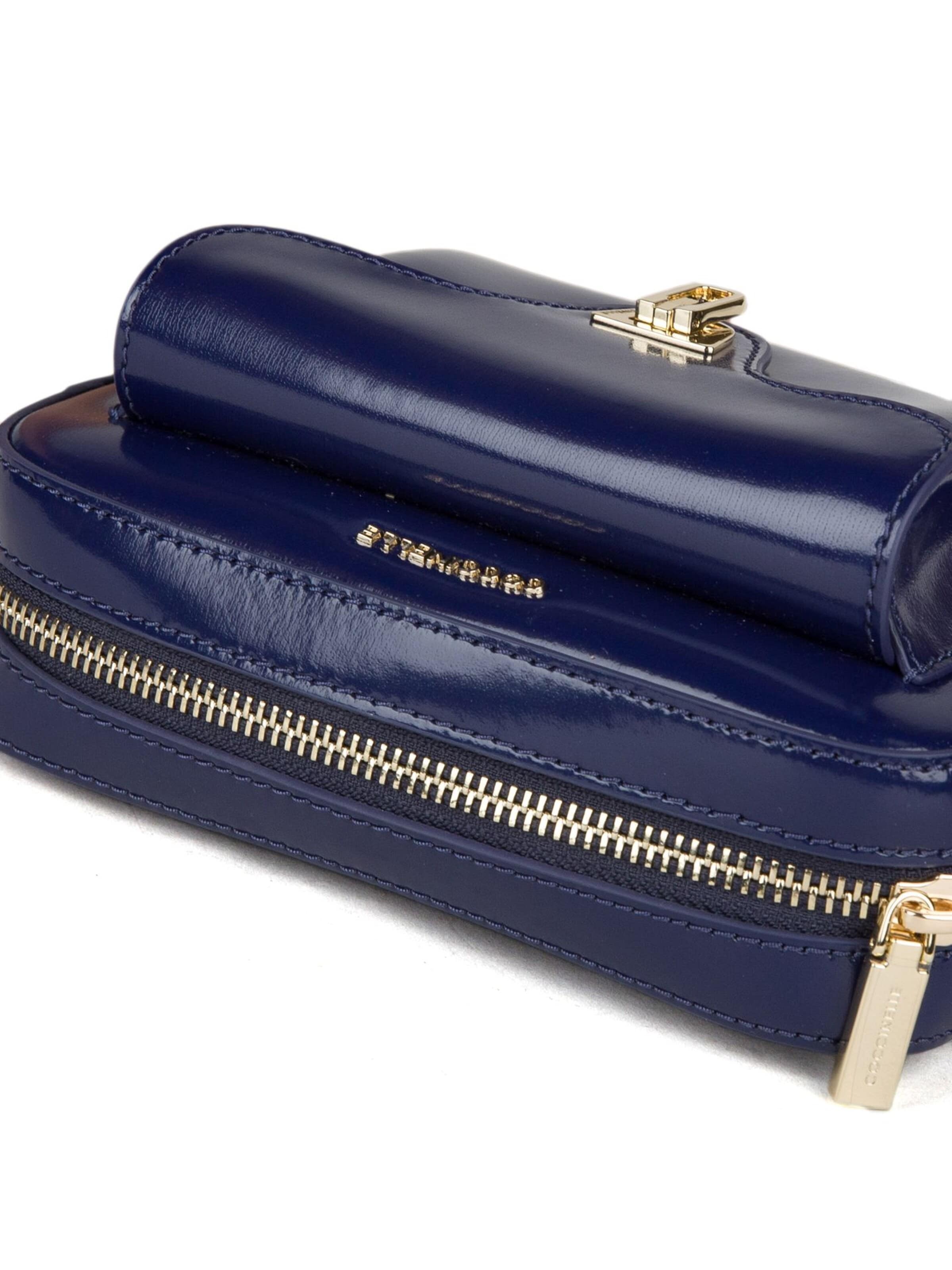 Coccinelle Crossbody Bag 'Beat Shiny Cal' in Blue