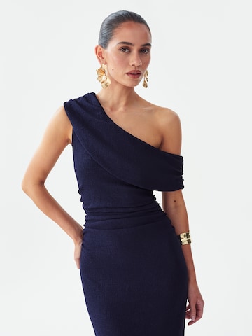Robe de soirée 'Croix' St MRLO en bleu