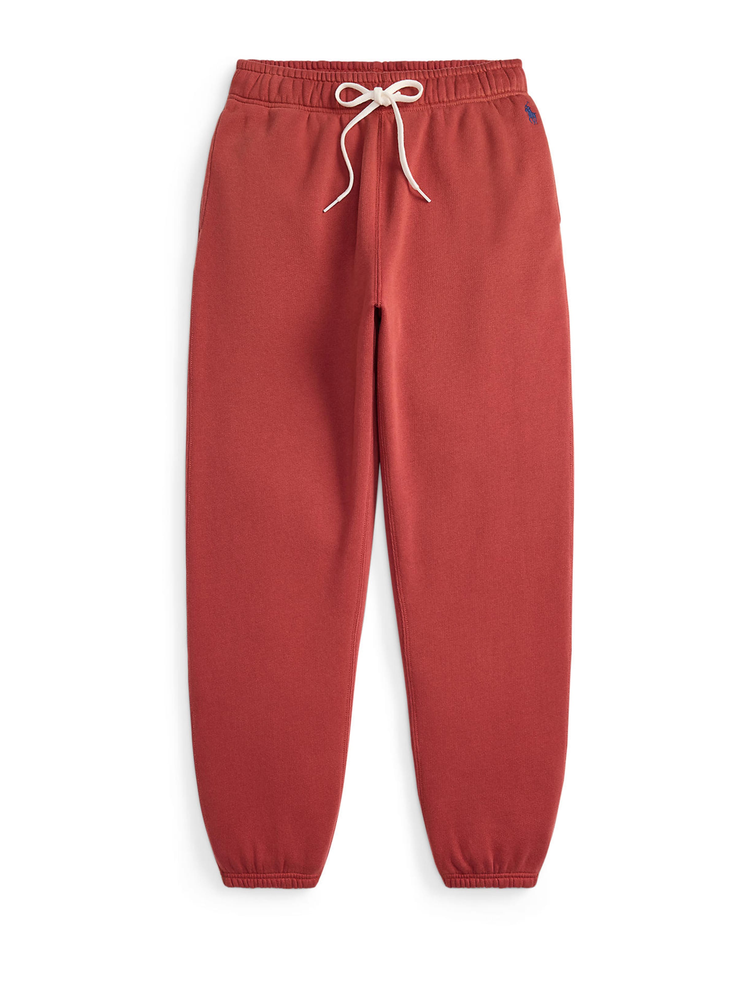 Polo Ralph Lauren Alt kitsenev Püksid, värv punane: eest vaates