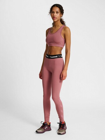 Skinny Pantalon de sport 'Pulse' Hummel en violet