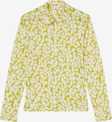 Marc O'Polo Blouse in Groen: voorkant