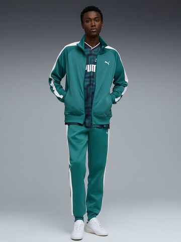 regular Pantaloni sportivi 'Puma T7 Always On Track Pants' di PUMA in blu
