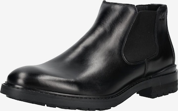 Chelsea Boots LLOYD SELECTED en noir : devant