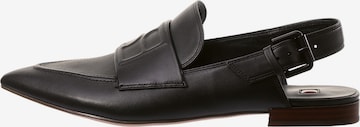 Högl Ballet Flats with Strap 'Pam' in Black: front