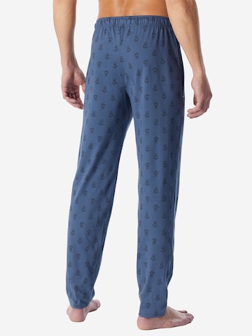 SCHIESSER Pyjamahose ' Mix Relax ' in Blau