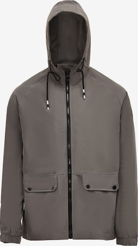 VANNE Between-Season Jacket in Grey: front
