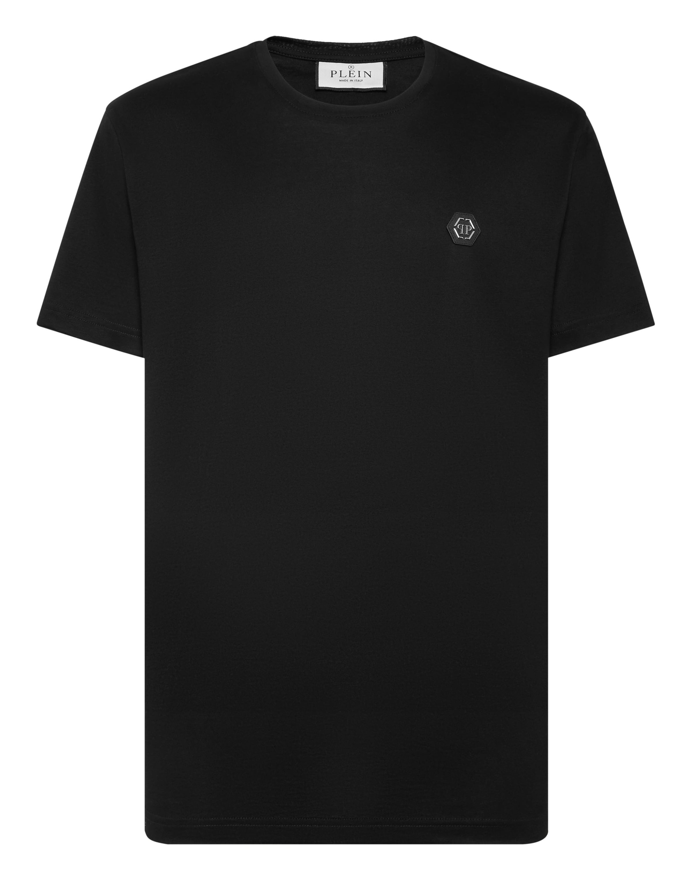 Philipp Plein - Camiseta en negro: frente
