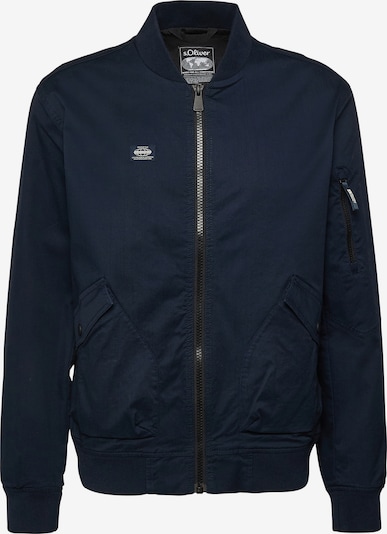 s.Oliver Veste mi-saison en bleu marine, Vue avec produit