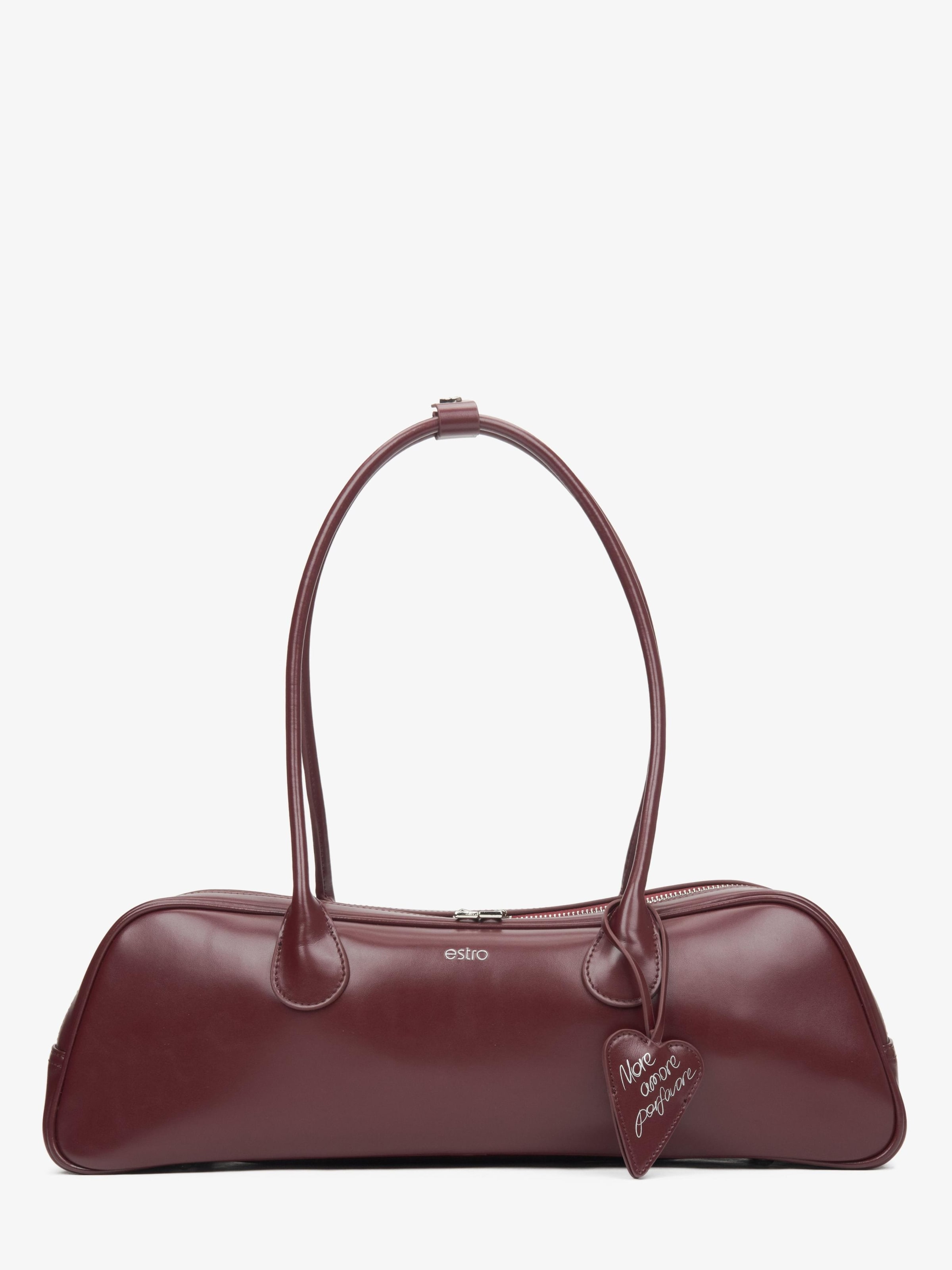 Estro Schultertasche '75568'‌‌‌‌‌ in Rot: Vorderseite