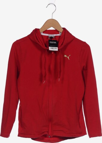 PUMA Kapuzenpullover M in Rot: predná strana